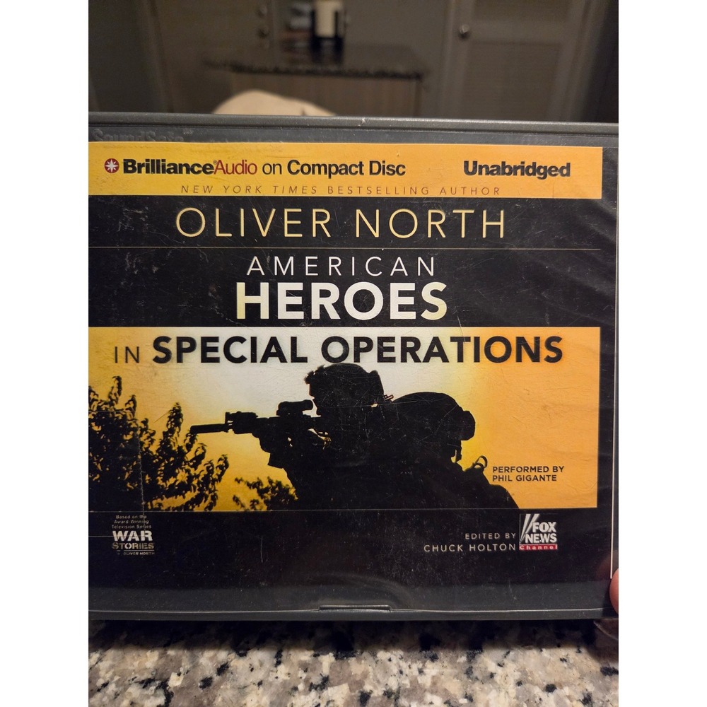 American Heroes in Special Operations Oliver North Unabridged‎ 6 CD Audiobook